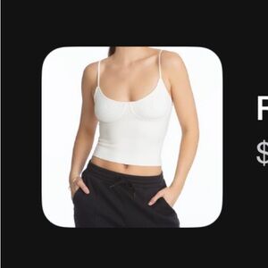 525 American Ribbed Bralette tank